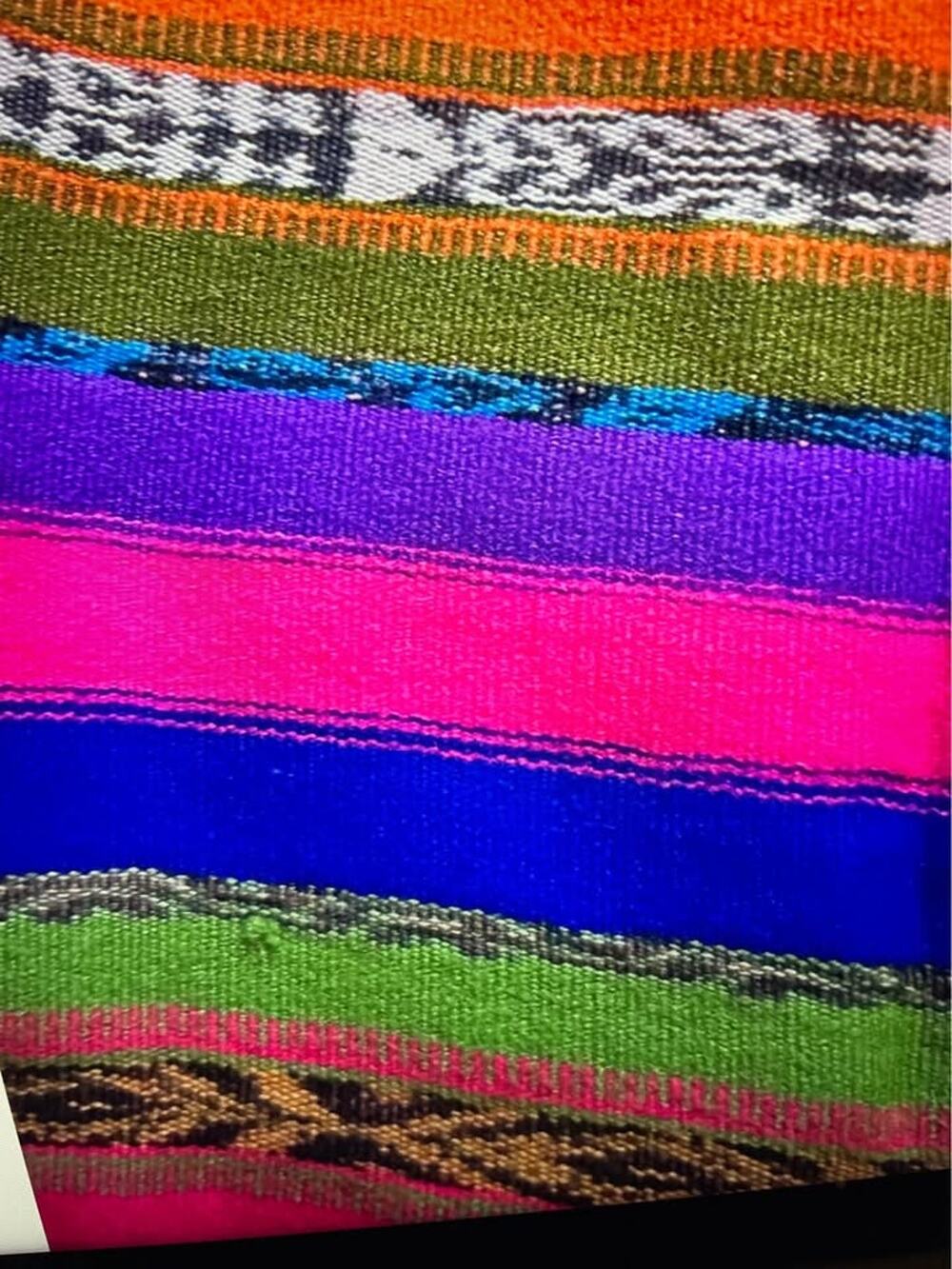 Guatemalan Fabric 35.5x90 Approximately